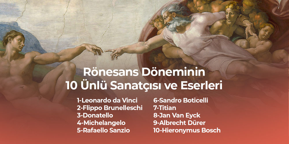 Rönesans Döneminin 10 Ünlü Sanatçısı ve Eserleri