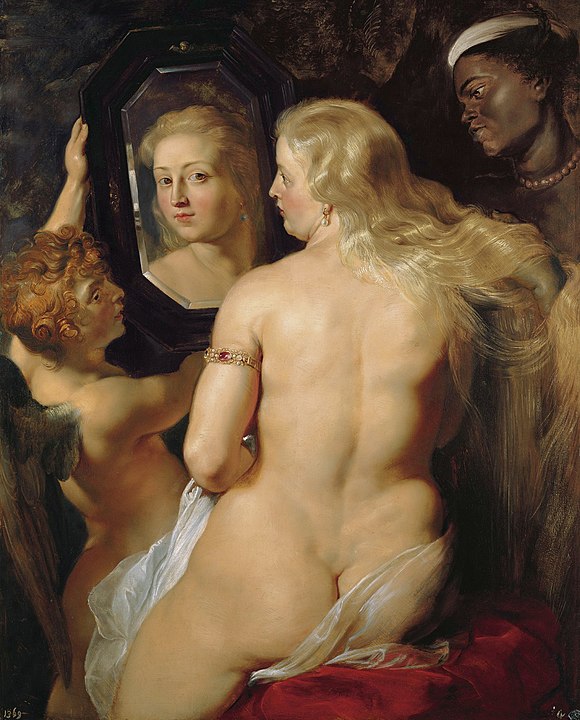 Venus at a Mirror by Peter Paul Rubens